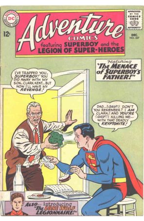Adventure Comics 327 published by DC with cover art by Curt Swan and John Forte