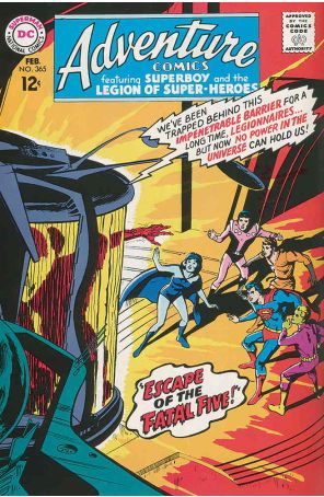 Adventure Comics 365 published by DC with cover art by Neal Adams
