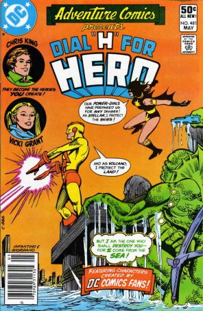Adventure Comics 481 (Newsstand) published by DC with cover art by Carmine Infantino