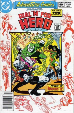 Adventure Comics 489 (Newsstand) published by DC with cover art by Ross Andru