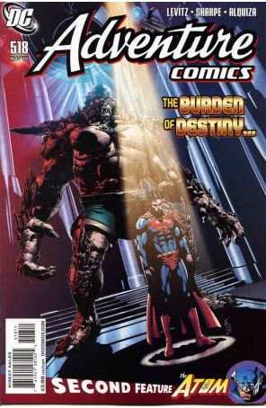 Adventure Comics 518 published by DC with cover art by Scott Clark