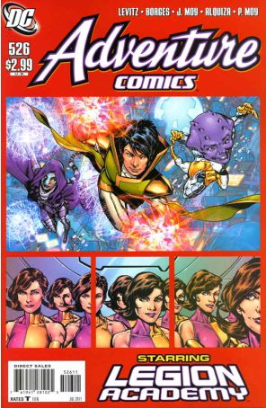 Adventure Comics 526 published by DC with cover art by Phil Jimenez