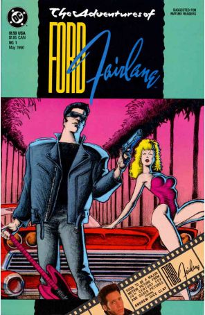 The Adventures of Ford Fairlane 1 published by DC with cover art by Russell Braun