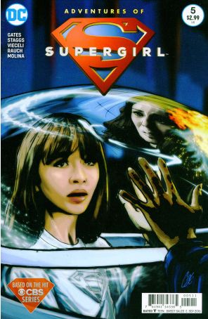 Adventures of Supergirl 5 published by DC with cover art by Cat Staggs