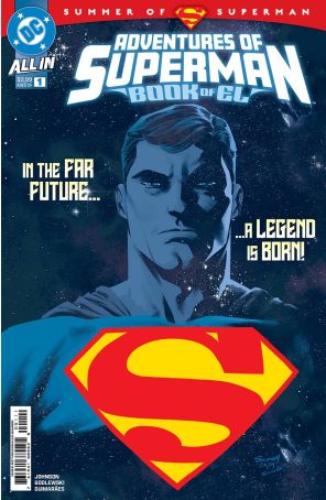 Adventures of Superman: Book of El 1A published by DC with cover art by Scott Godlewski