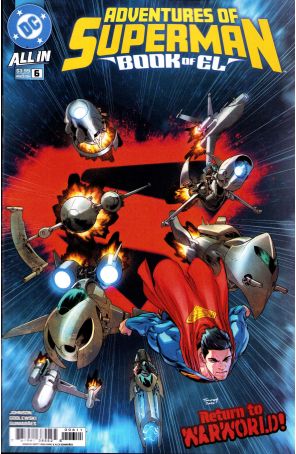 Adventures of Superman: Book of El 6A published by DC with cover art by Scott Godlewski