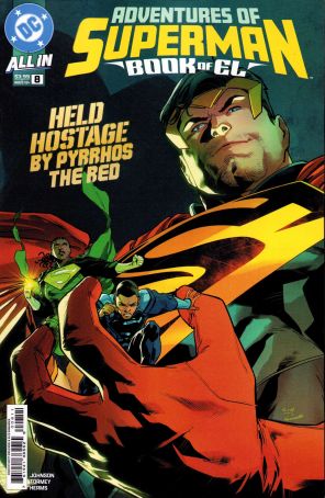 Adventures of Superman: Book of El 8A published by DC with cover art by Scott Godlewski