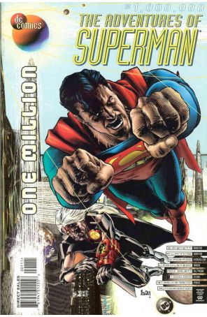 Adventures of Superman 1000000 published by DC with cover art by Pat Garrahy and Gene Ha