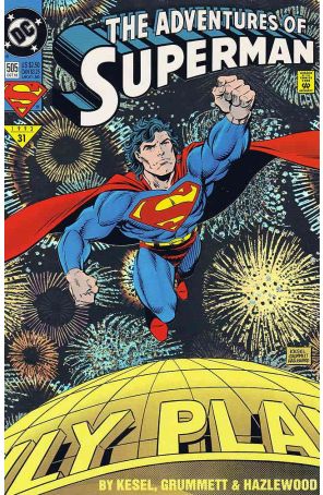 Adventures of Superman 505SC published by DC with cover art by Tom Grummett and Karl Kesel