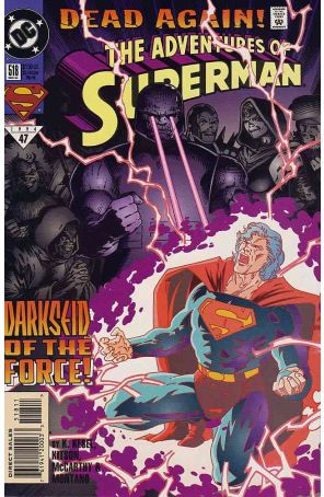 Adventures of Superman 518 published by DC with cover art by Barry Kitson