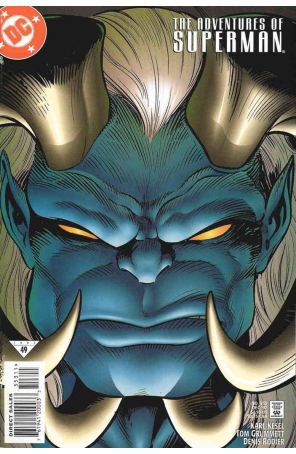 Adventures of Superman 553 published by DC with cover art by Tom Grummett