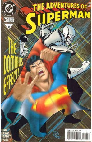 Adventures of Superman 561 published by DC with cover art by Tom Grummett