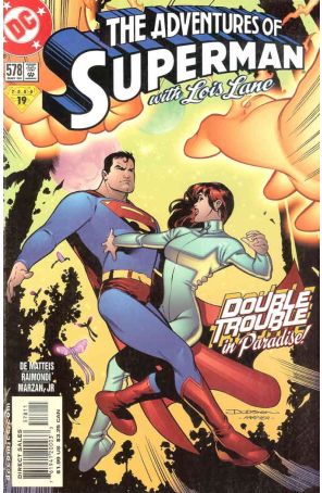 Adventures of Superman 578 published by DC with cover art by Terry Dodson