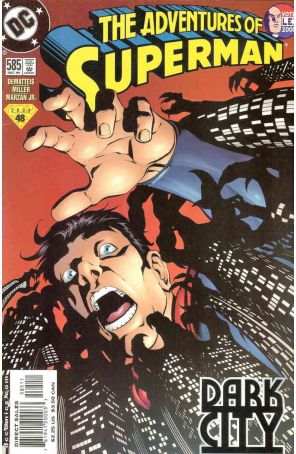 Adventures of Superman 585 published by DC with cover art by Mike S. Miller