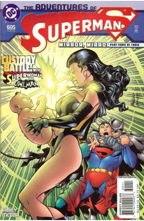 Adventures of Superman 605 published by DC with cover art by Carlos Pacheco