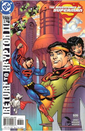 Adventures of Superman 606 published by DC with cover art by Karl Kerschl