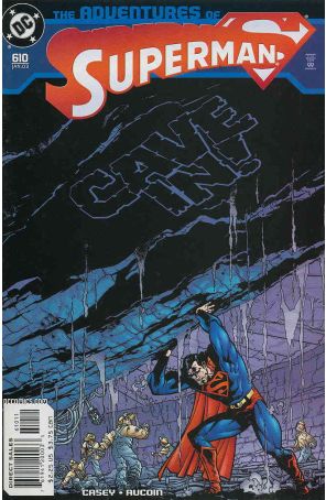 Adventures of Superman 610 published by DC with cover art by Kilian Plunkett