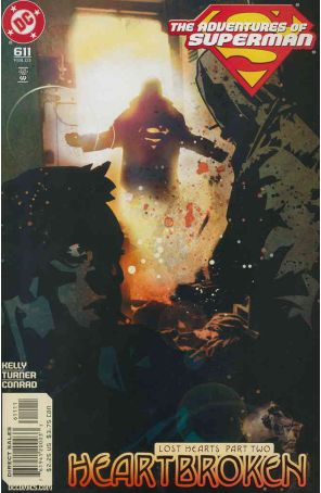 Adventures of Superman 611 published by DC with cover art by John Van Fleet