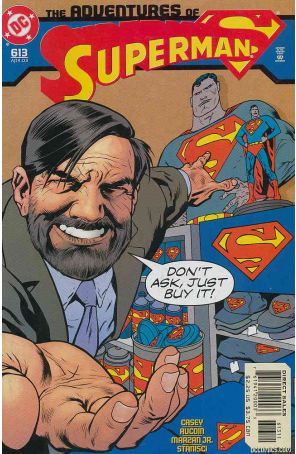 Adventures of Superman 613 published by DC with cover art by Kevin Nowlan