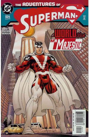 Adventures of Superman 624 published by DC with cover art by Ed McGuinness