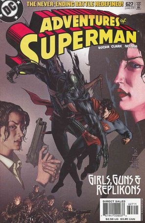 Adventures of Superman 627 published by DC with cover art by Gene Ha