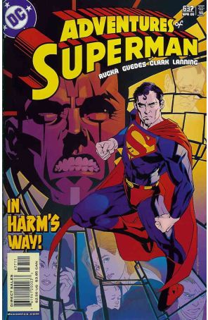 Adventures of Superman 637 published by DC with cover art by Brian Stelfreeze