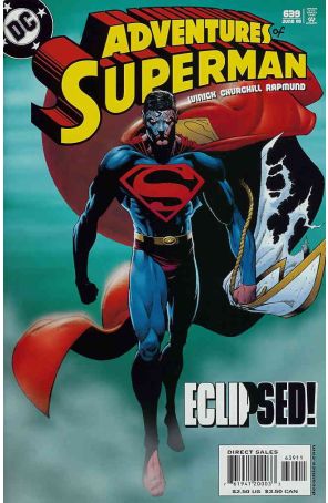 Adventures of Superman 639 published by DC with cover art by Ian Churchill
