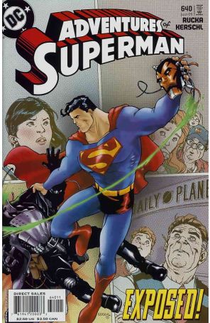 Adventures of Superman 640 published by DC with cover art by Karl Kerschl