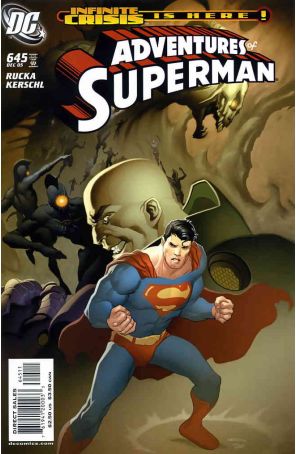Adventures of Superman 645 published by DC with cover art by Karl Kerschl