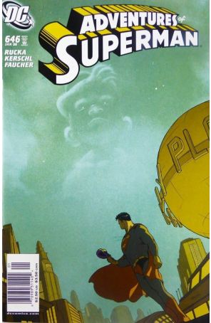 Adventures of Superman 646 (Newsstand) published by DC with cover art by Karl Kerschl