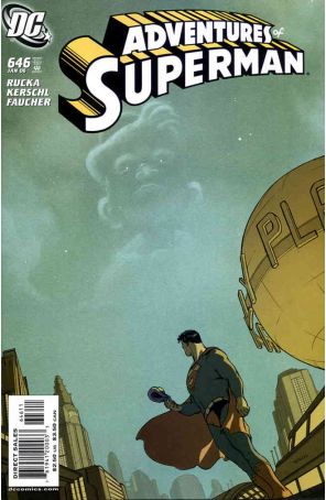 Adventures of Superman 646 published by DC with cover art by Karl Kerschl