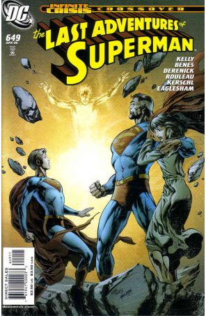 Adventures of Superman 649 published by DC with cover art by Ivan Reis