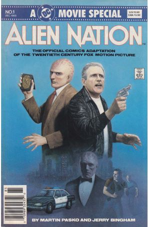 Alien Nation 1 (Newsstand) published by DC