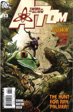 The All New Atom 13 published by DC with cover art by José Ladrönn