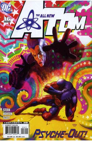 The All New Atom 16 published by DC with cover art by José Ladrönn