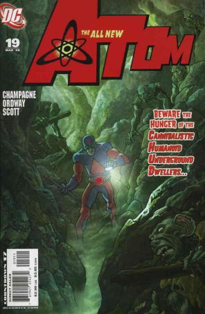The All New Atom 19 published by DC with cover art by José Ladrönn