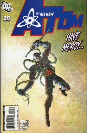 The All New Atom 20 published by DC with cover art by José Ladrönn