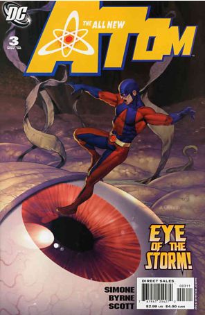 The All New Atom 3 published by DC with cover art by Ariel Olivetti