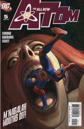 The All New Atom 5 published by DC with cover art by José Ladrönn