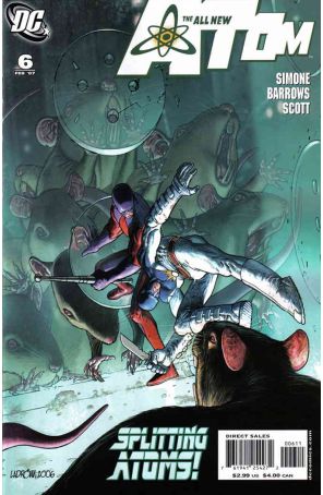 The All New Atom 6 published by DC with cover art by José Ladrönn