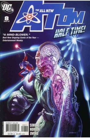 The All New Atom 8 published by DC with cover art by José Ladrönn