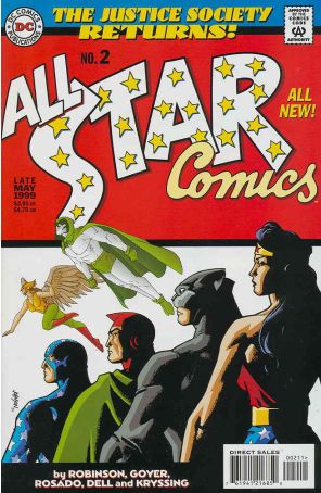 All Star Comics (2nd series) 2 published by DC with cover art by Dave Johnson