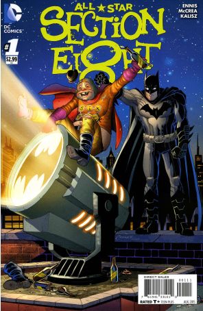 All Star Section 8 1 published by DC with cover art by Amanda Conner