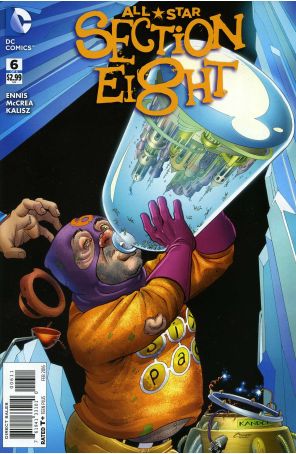 All Star Section 8 6 published by DC with cover art by Amanda Conner