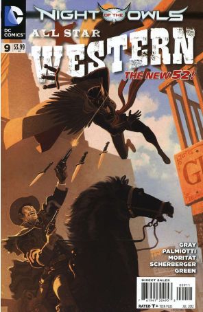 All Star Western (3rd Series) 9 published by DC with cover art by Jose Ladrönn