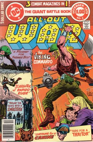 All-Out War 2 published by DC with cover art by Joe Kubert
