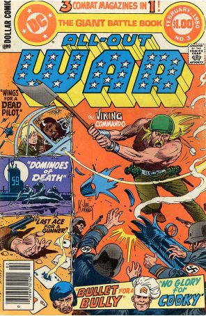 All-Out War 3 published by DC with cover art by Joe Kubert