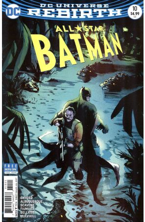 All-Star Batman 10B published by DC with cover art by Chris Burnham