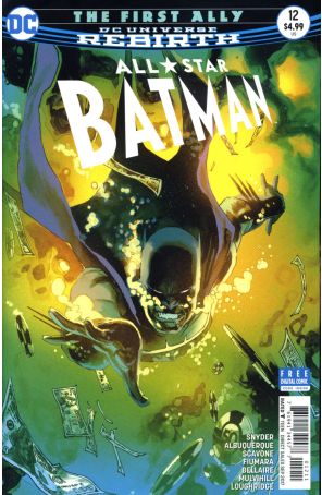 All-Star Batman 12 published by DC with cover art by Rafael Albuquerque