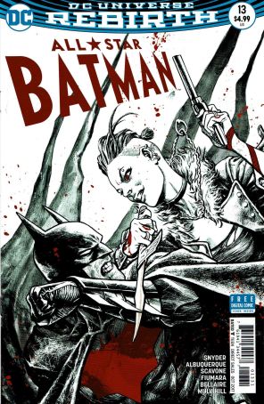 All-Star Batman 13A published by DC with cover art by Sebastian Fiumara